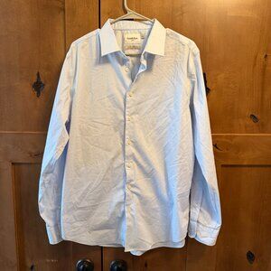 Goodfellow Standard Fit Long-sleeve Dress Shirt Mens L 16-16 1/2